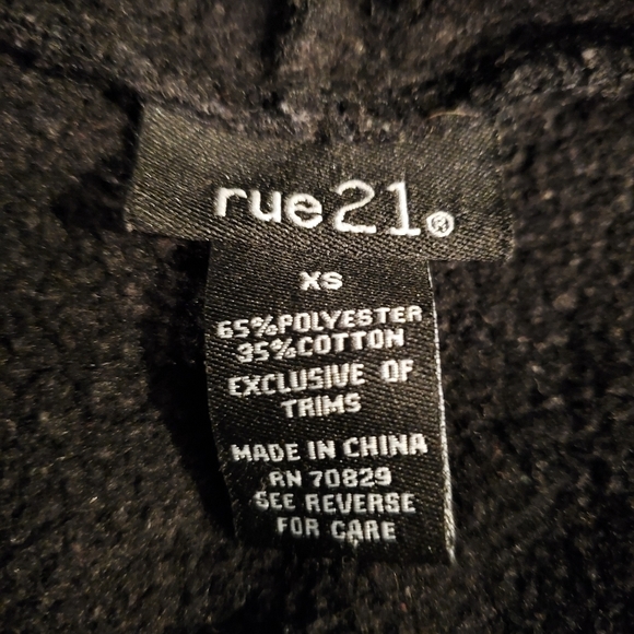 RUE 21 Good Vibes Sweatshirt / Hoodie - Picture 3 of 3